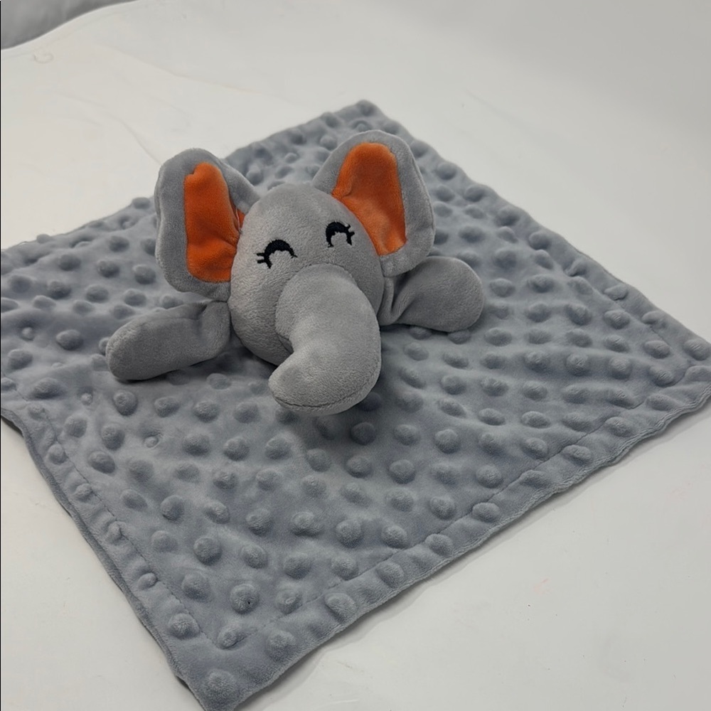 Gray Elephant Security Blanket for Kids